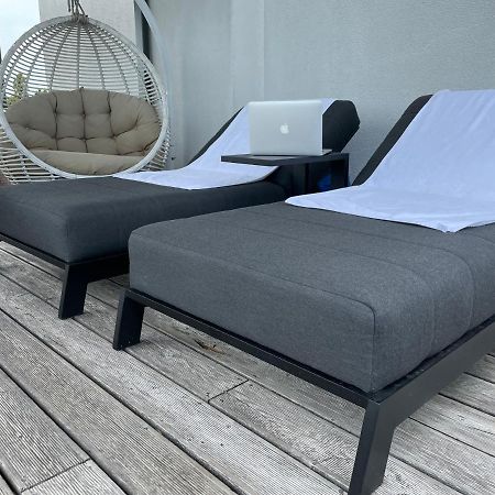 דירות Sea View Penthouse Terrace Palanga Old Town מראה חיצוני תמונה