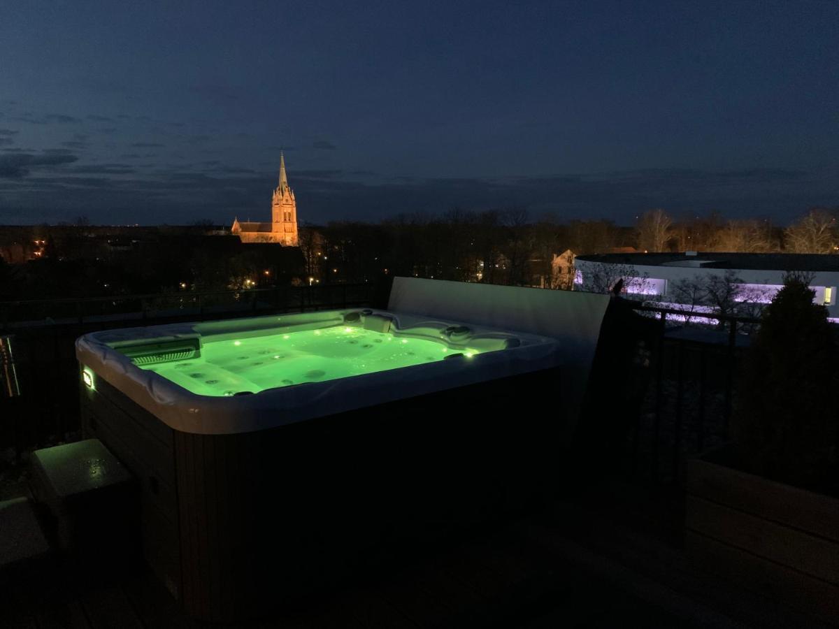 דירות Sea View Penthouse Terrace Palanga Old Town מראה חיצוני תמונה