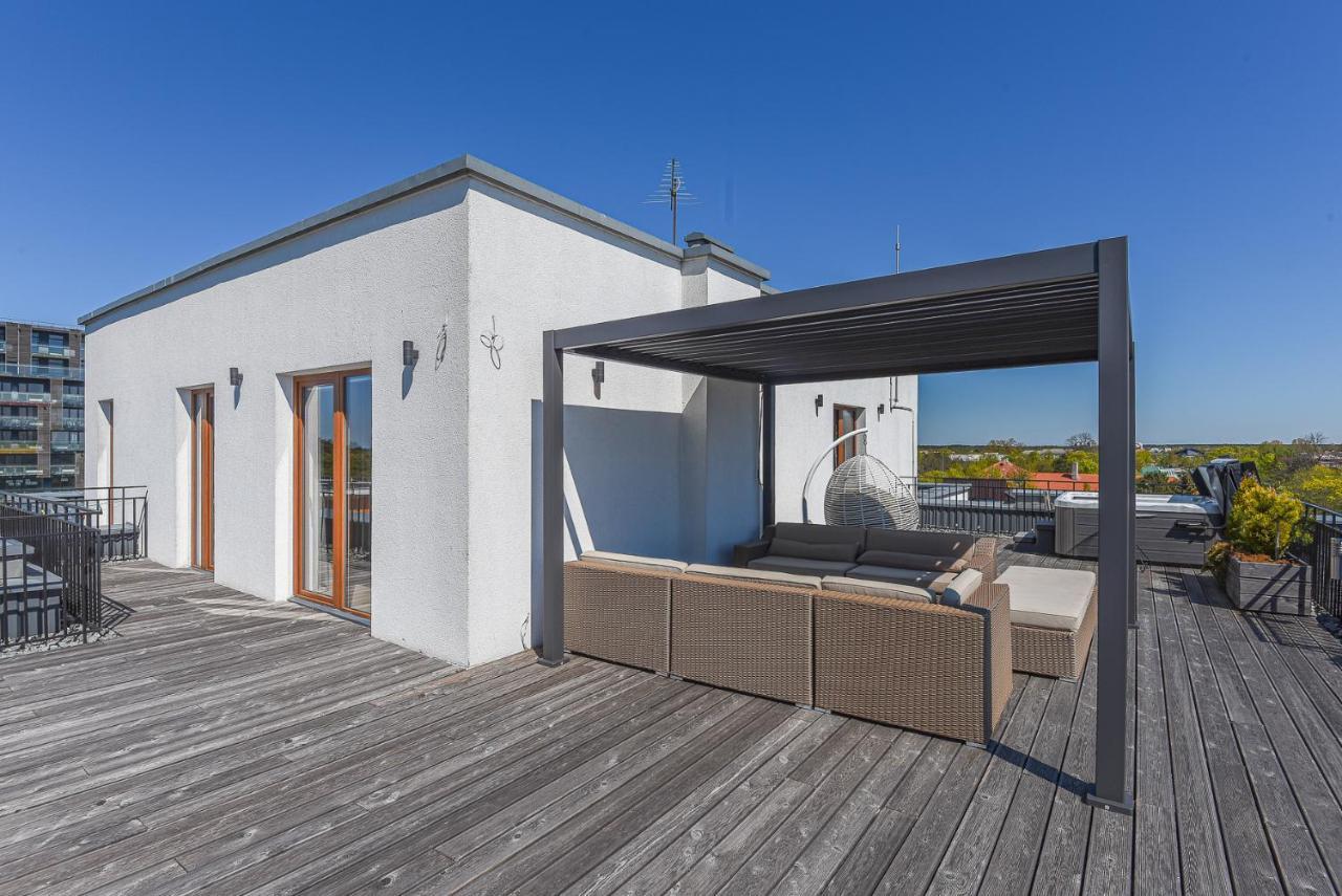 דירות Sea View Penthouse Terrace Palanga Old Town מראה חיצוני תמונה