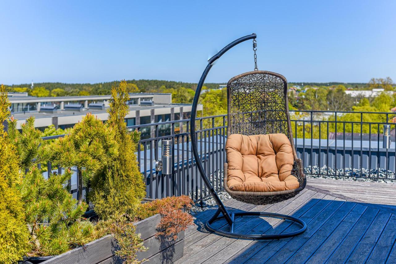 דירות Sea View Penthouse Terrace Palanga Old Town מראה חיצוני תמונה