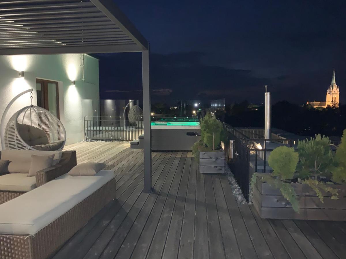דירות Sea View Penthouse Terrace Palanga Old Town מראה חיצוני תמונה