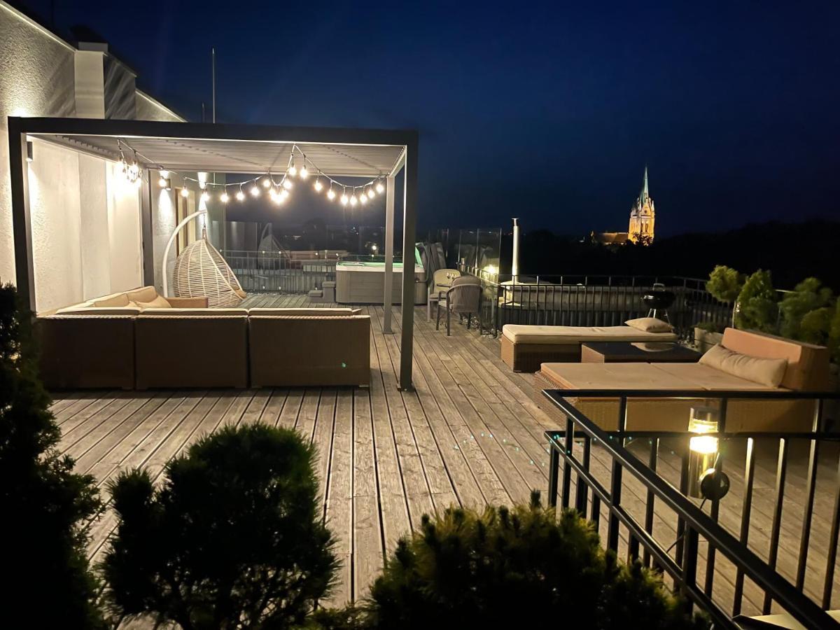 דירות Sea View Penthouse Terrace Palanga Old Town מראה חיצוני תמונה
