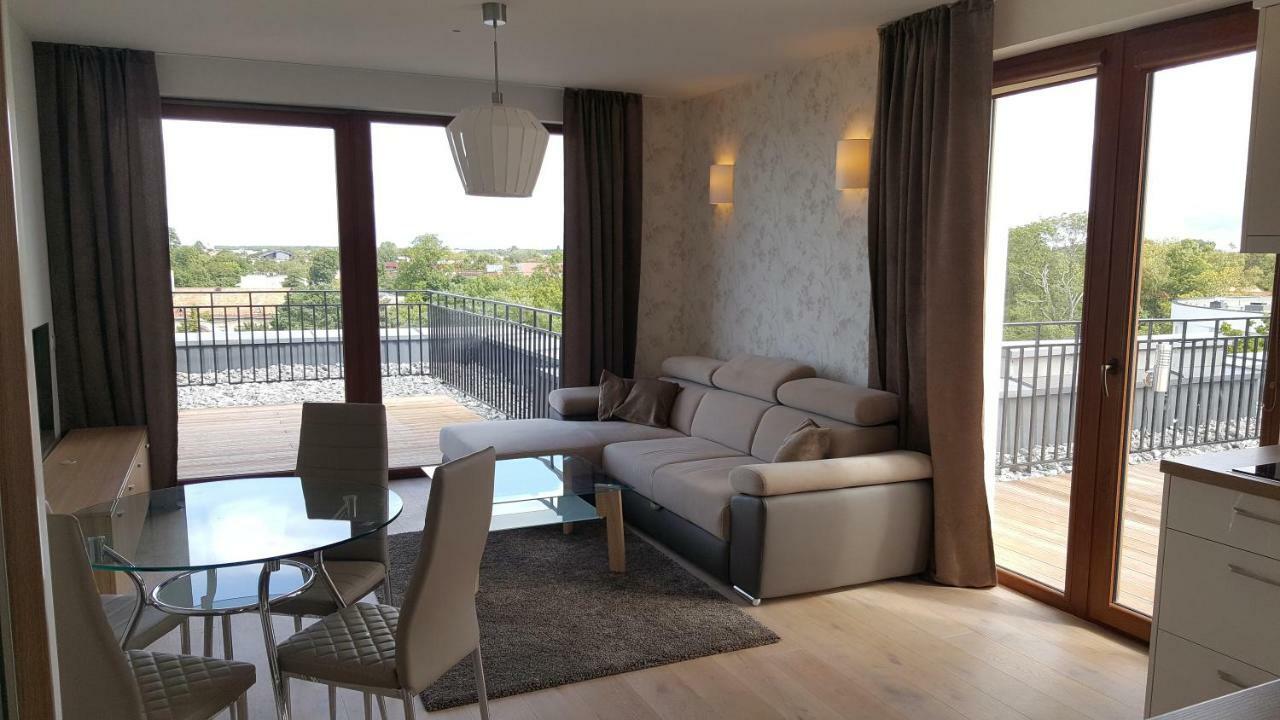 דירות Sea View Penthouse Terrace Palanga Old Town מראה חיצוני תמונה