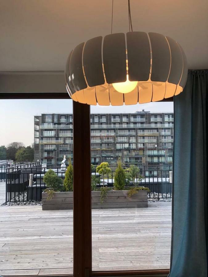 דירות Sea View Penthouse Terrace Palanga Old Town מראה חיצוני תמונה