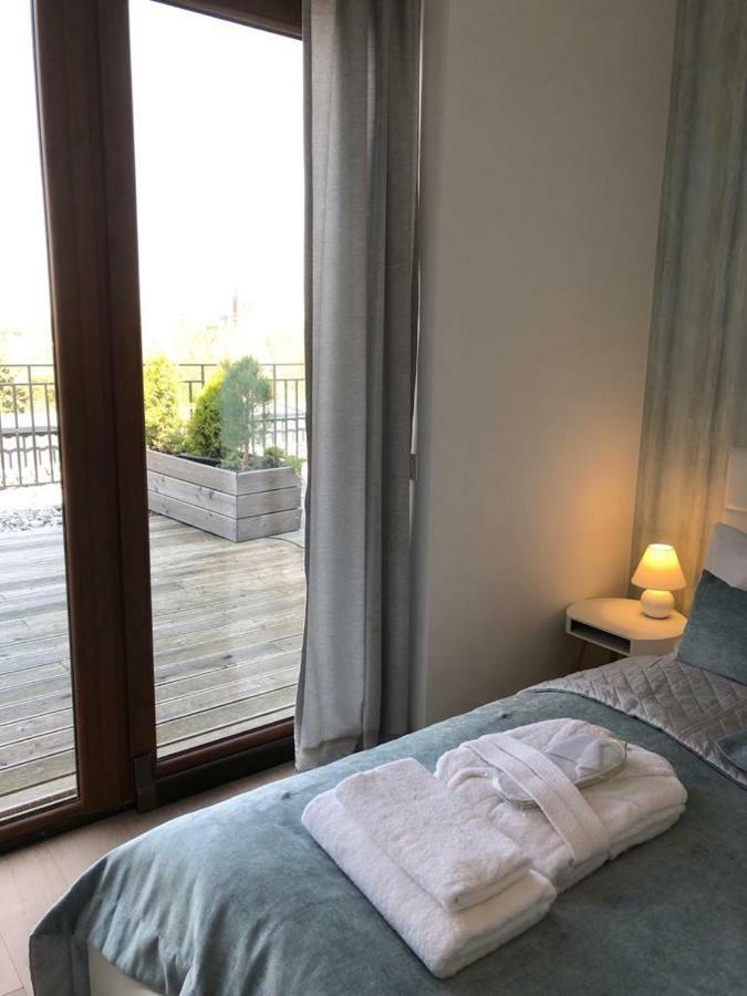 דירות Sea View Penthouse Terrace Palanga Old Town מראה חיצוני תמונה