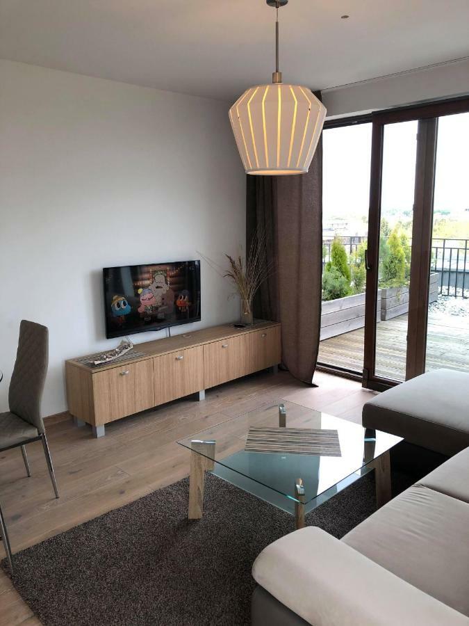דירות Sea View Penthouse Terrace Palanga Old Town מראה חיצוני תמונה