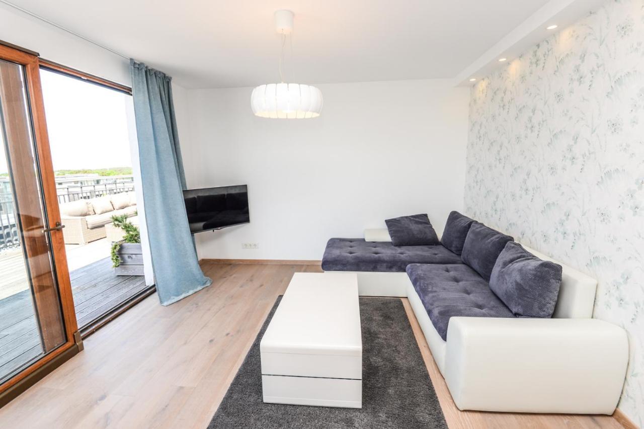 דירות Sea View Penthouse Terrace Palanga Old Town מראה חיצוני תמונה