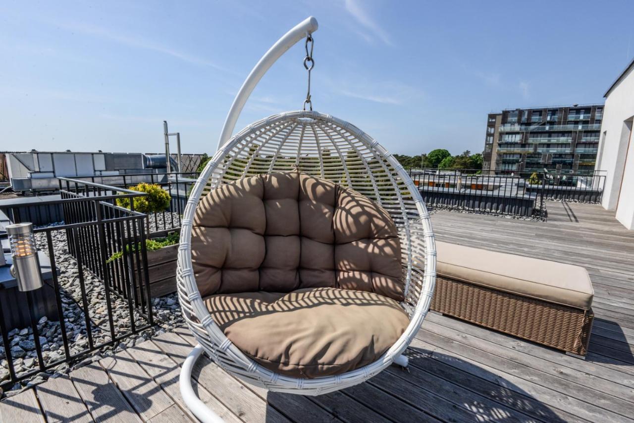 דירות Sea View Penthouse Terrace Palanga Old Town מראה חיצוני תמונה