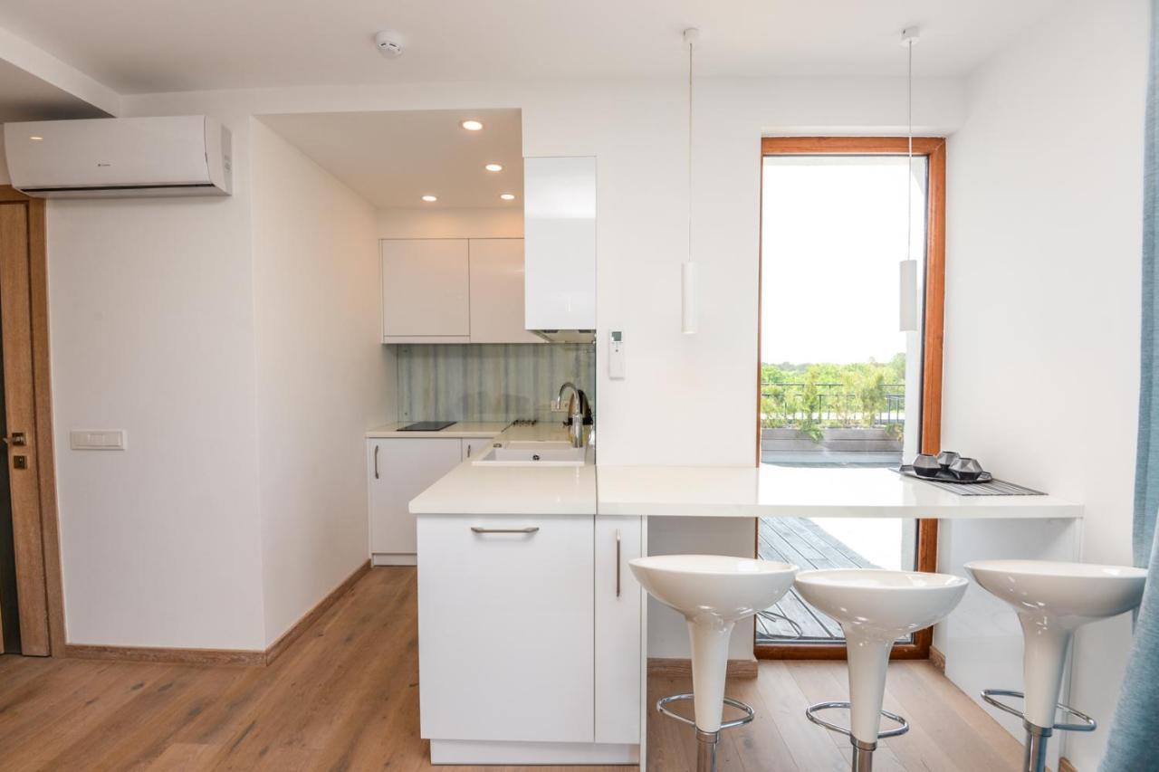 דירות Sea View Penthouse Terrace Palanga Old Town מראה חיצוני תמונה